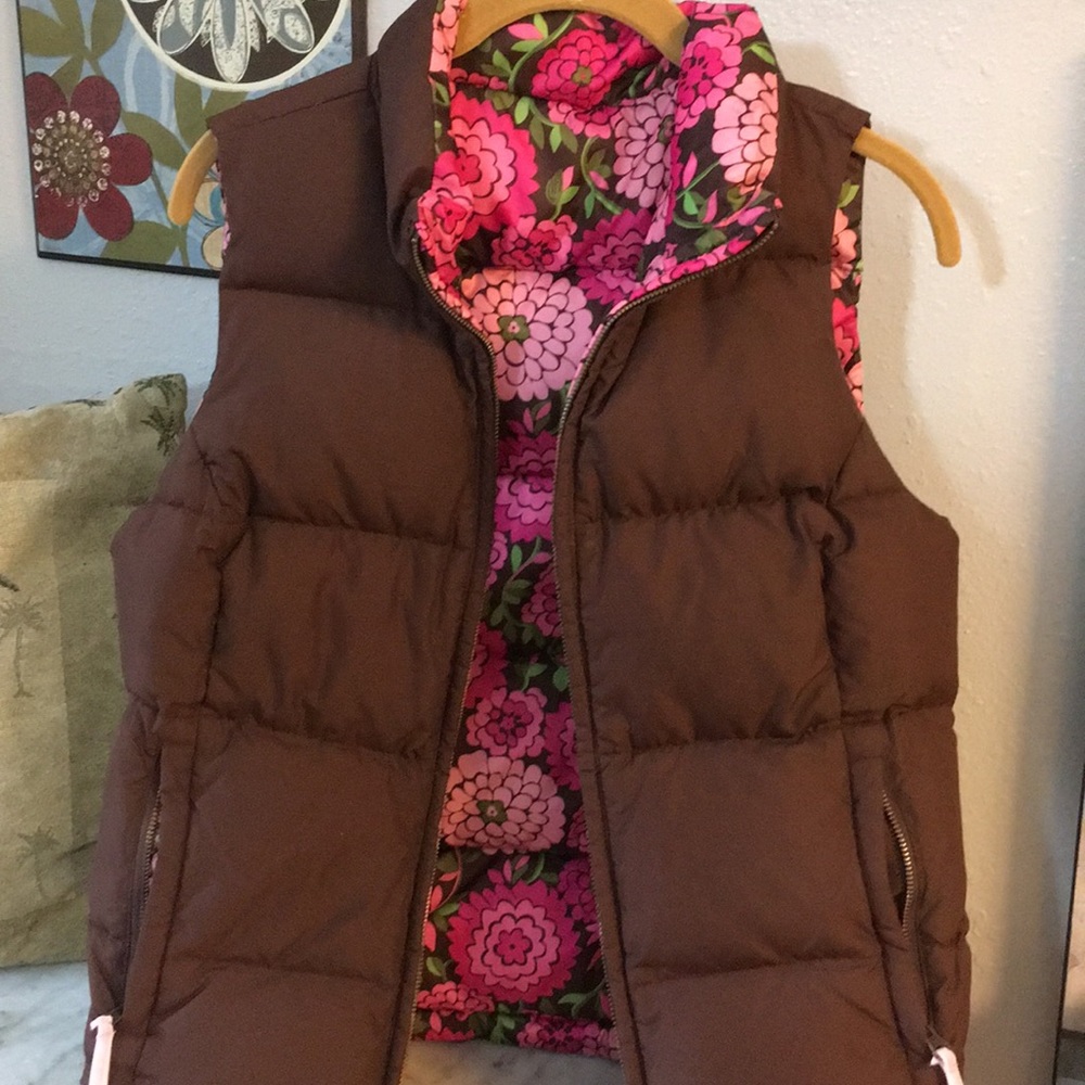 New Reversible Lilly Pulitzer Down Vest Fabulous S - Picture 6 of 8